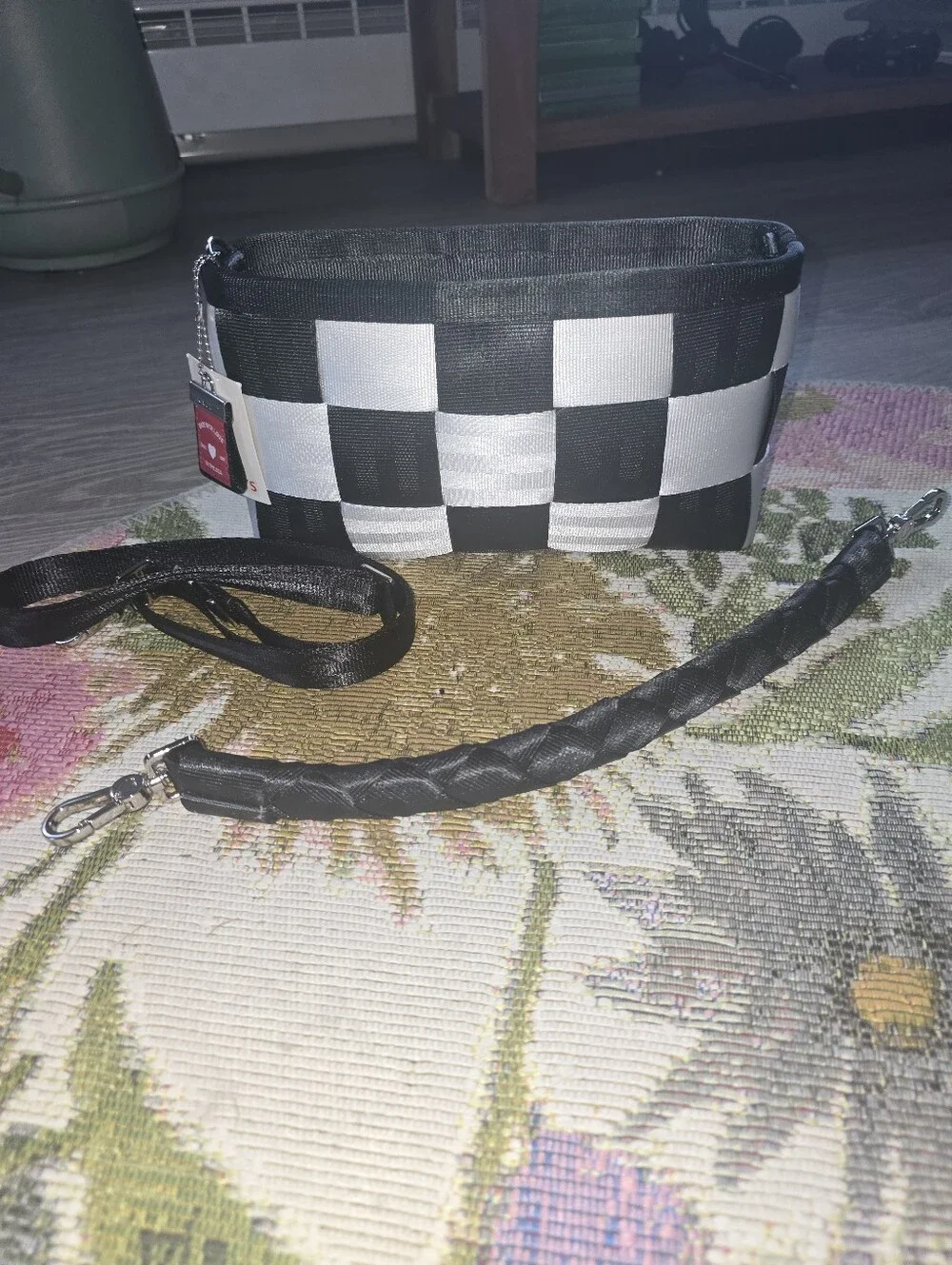 Harvey's Bags Convertible Clutch Never Used To Include Black Lola Strap